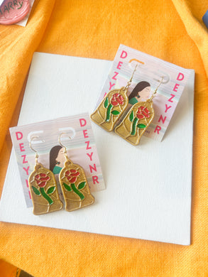 Earrings- Roses