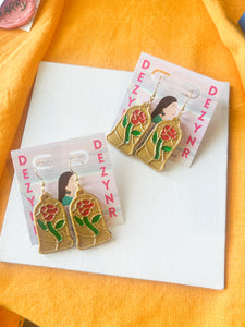 Earrings- Roses