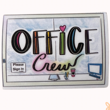 Office Crew Sticker