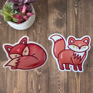 Stickers- Foxes