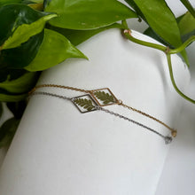 Real Flower Diamond Bracelet