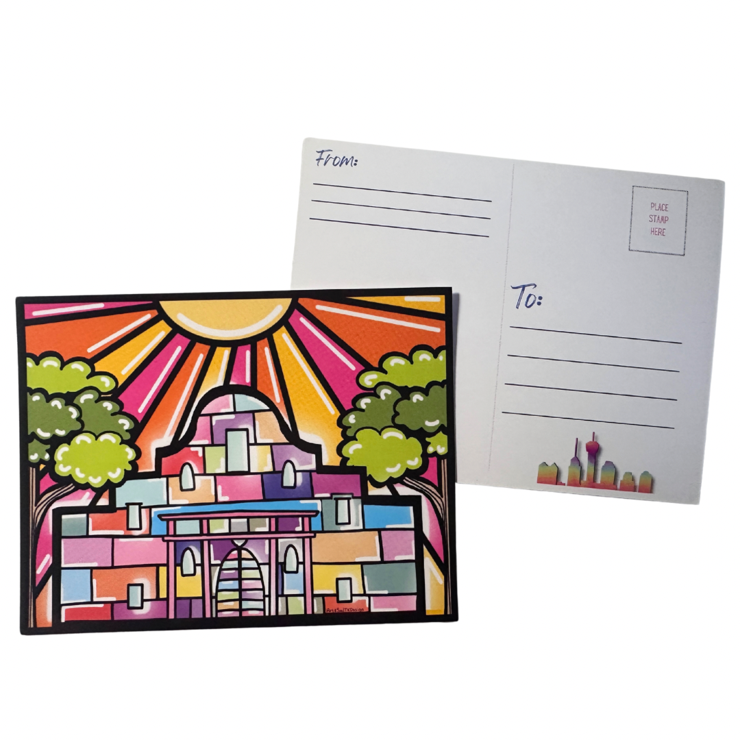 Postcards - The Alamo