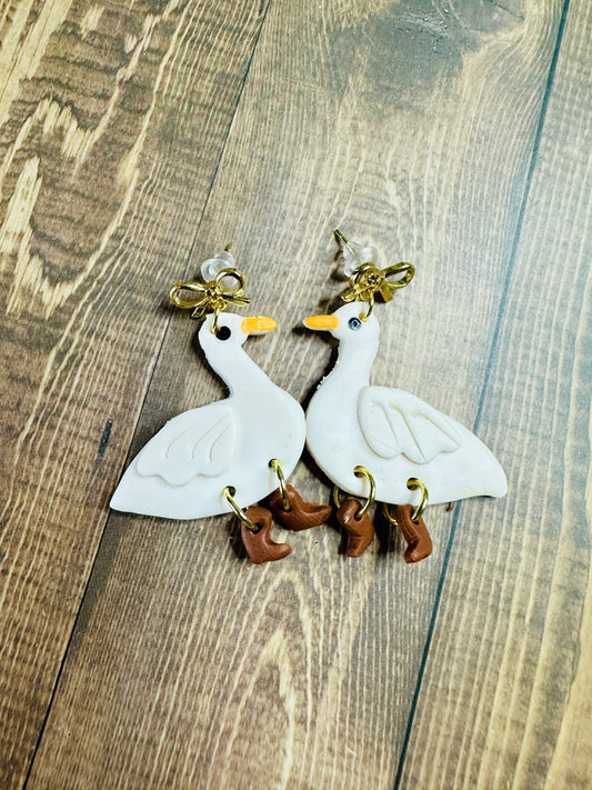 Boerne Duck Earrings