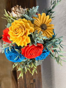 Sola Wood Flowers in vase