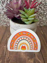 Candy Corn Rainbow Sticker