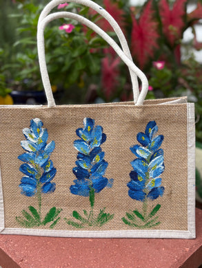Hand painted tote bags