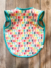 Bib Apron- Birthday! - 2 sizes