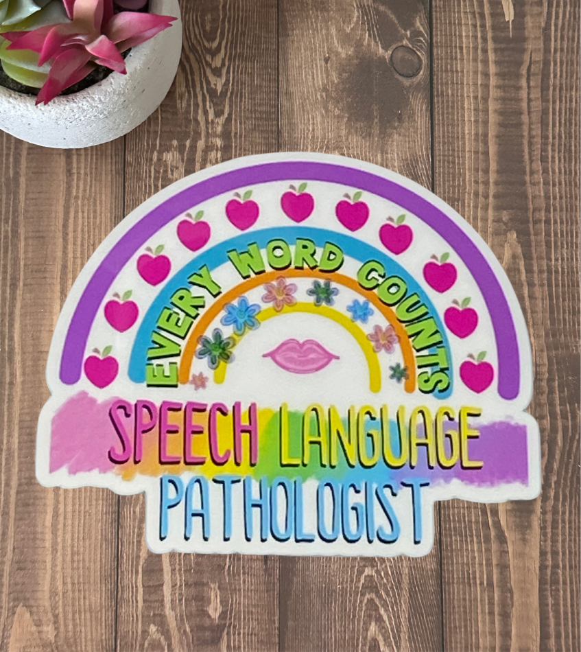 Stickers- Speech Pathologist