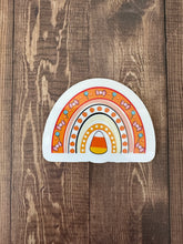 Candy Corn Rainbow Sticker