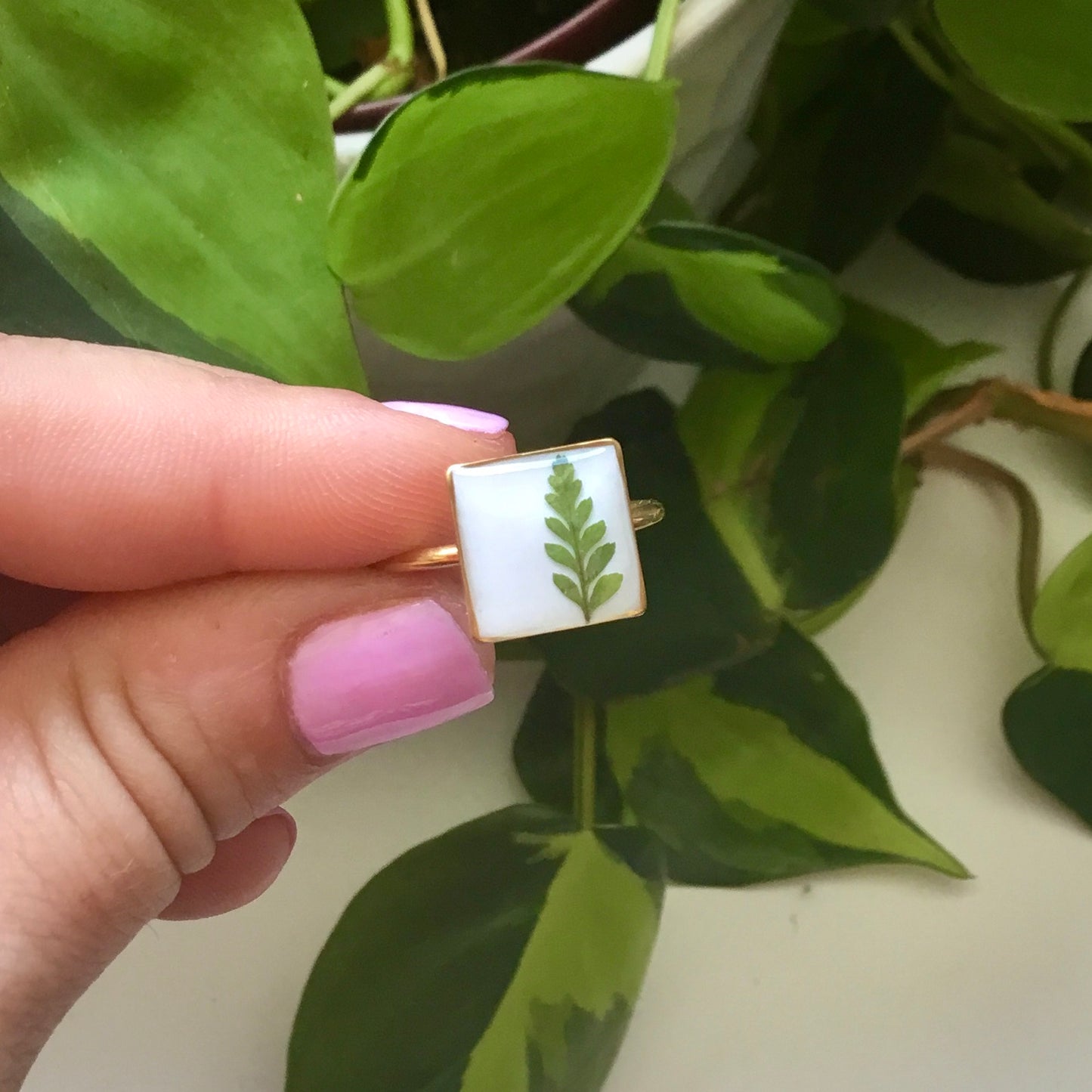 Real Fern Ring