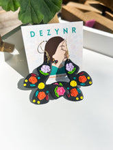 Spring Butterflies Blk