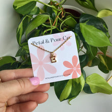 Initial Charm Necklace (Gold)