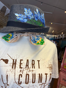 Hand painted bandana