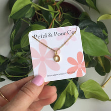 Initial Charm Necklace (Gold)