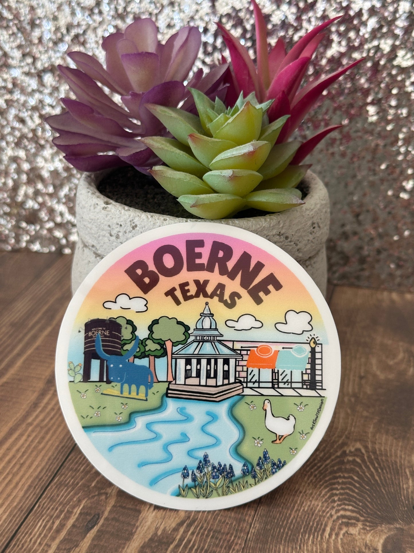 Stickers- Welcome to Boerne