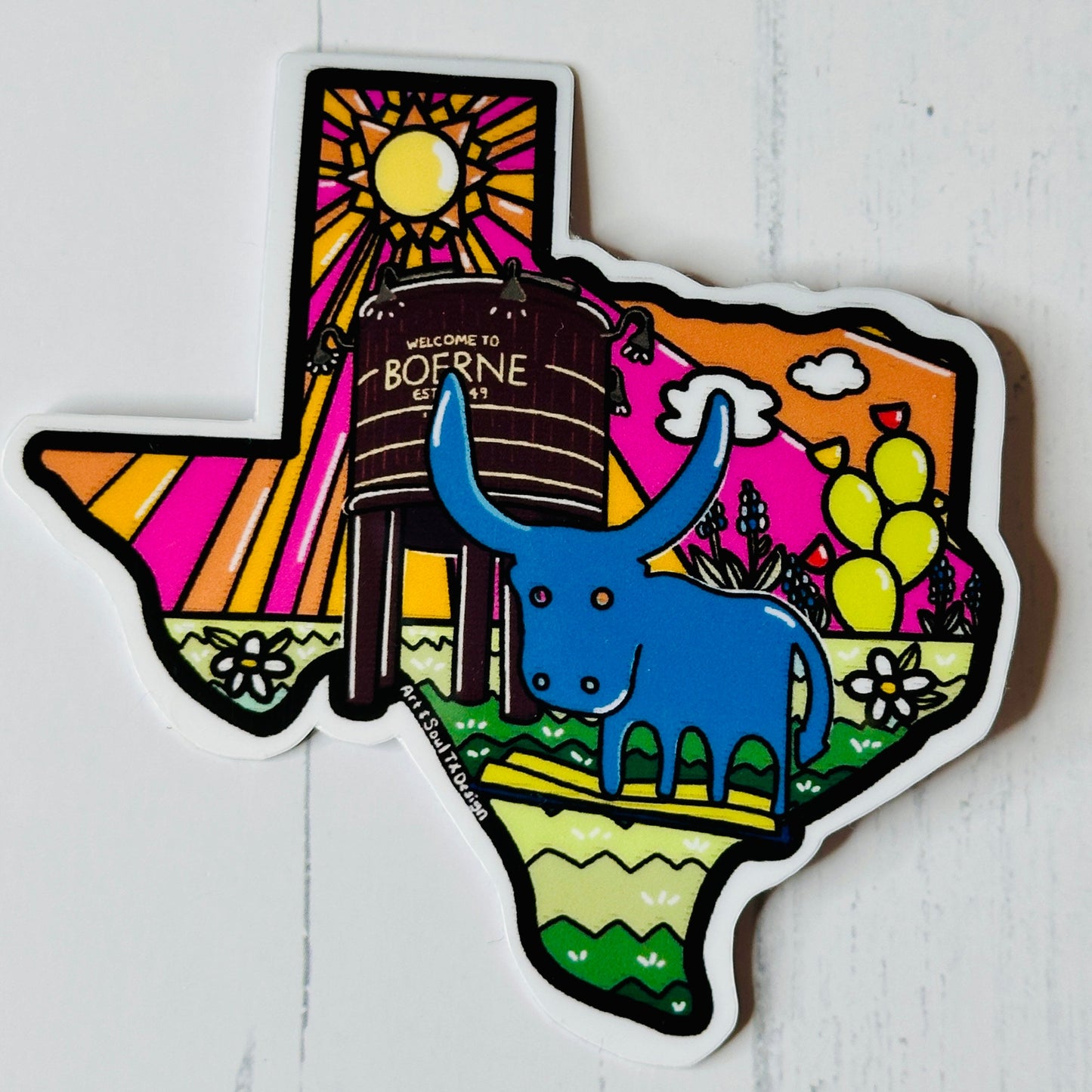 Stickers - Boerne Water Tower