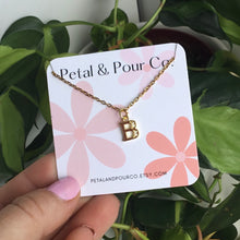 Initial Charm Necklace (Gold)