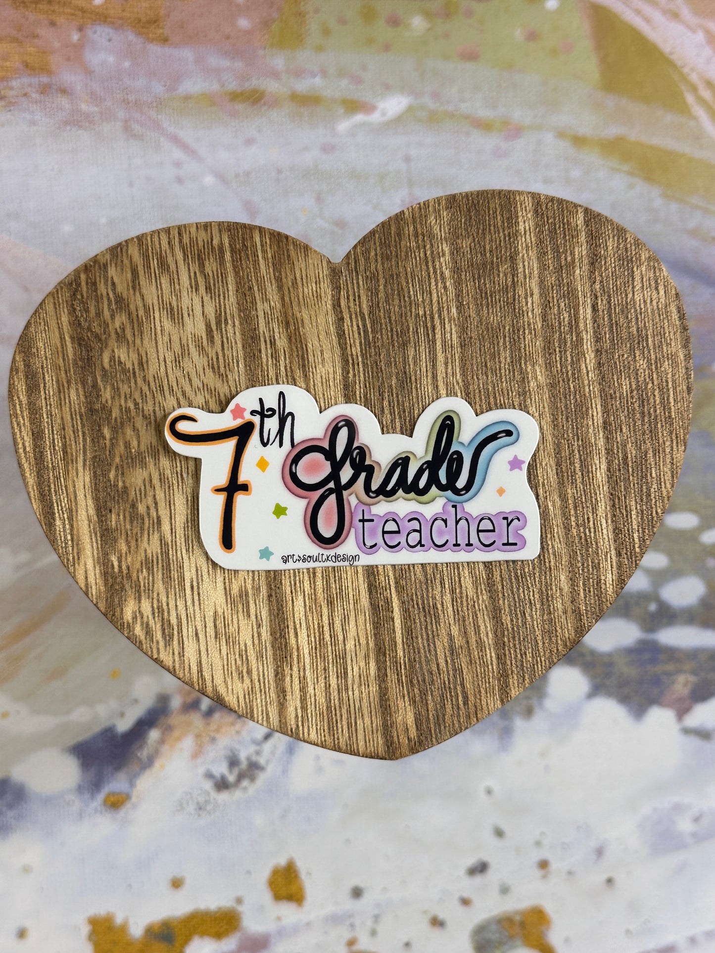 Stickers- Teacher Grade Level