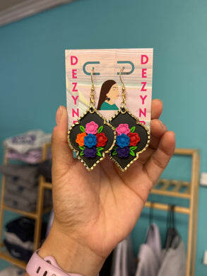 Earrings- Fiesta Florals