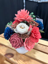 Sola wood flowers in ceramic container