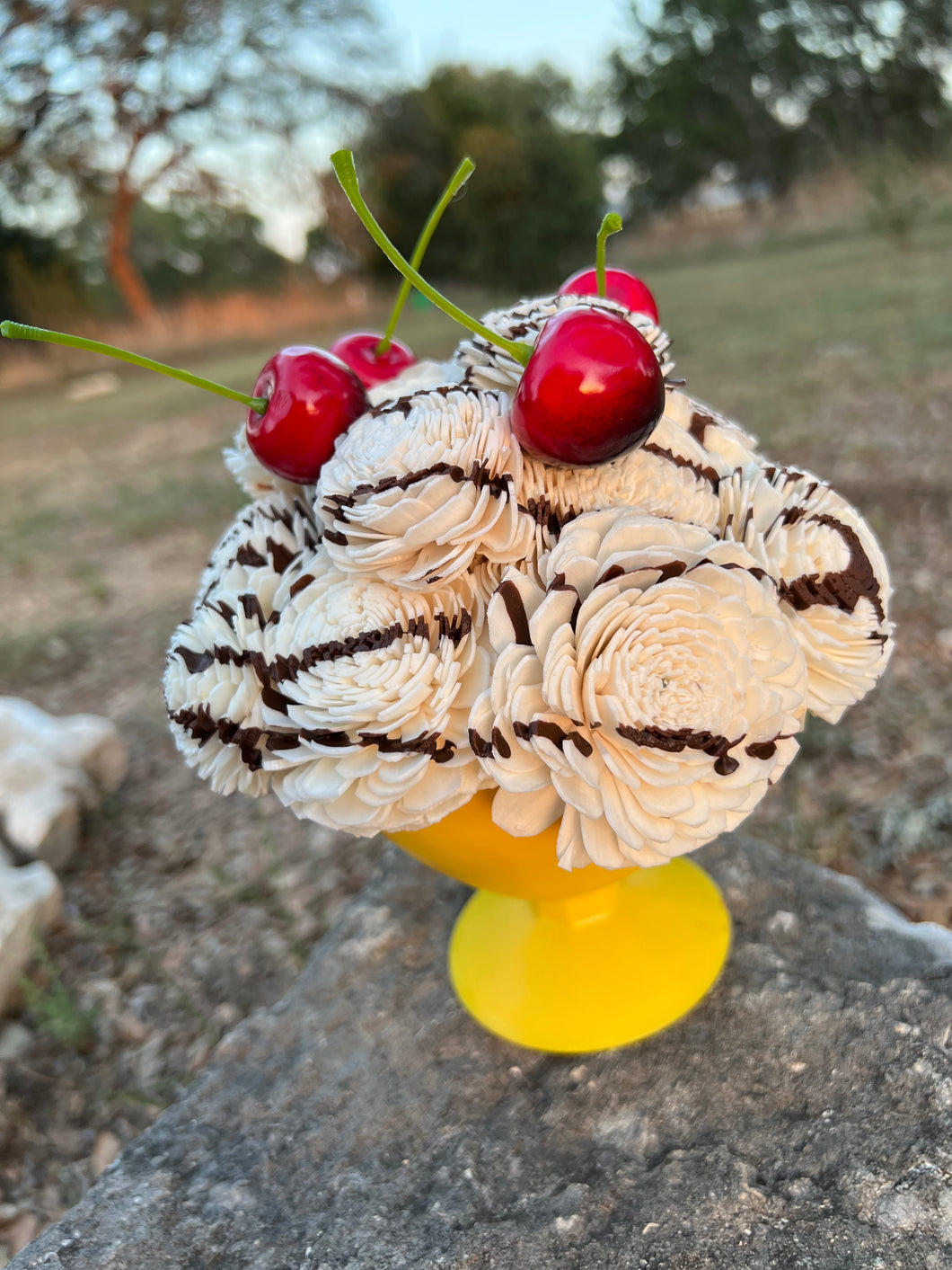 Sola wood “Ice Cream” sundae