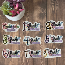 Stickers- Teacher Grade Level