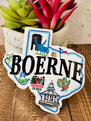 So Boerne TX Sticker