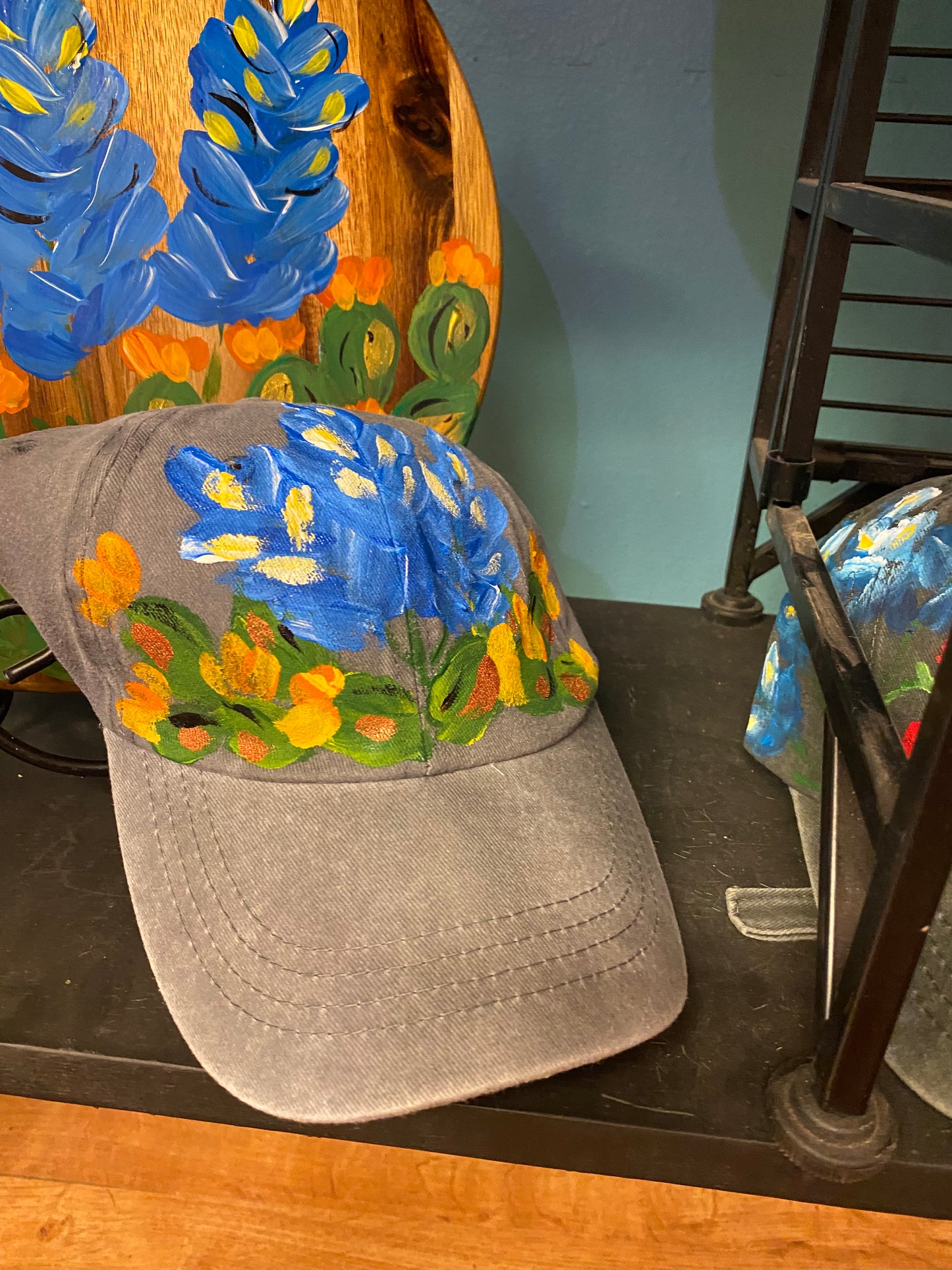 Caps- wildflowers and cacti