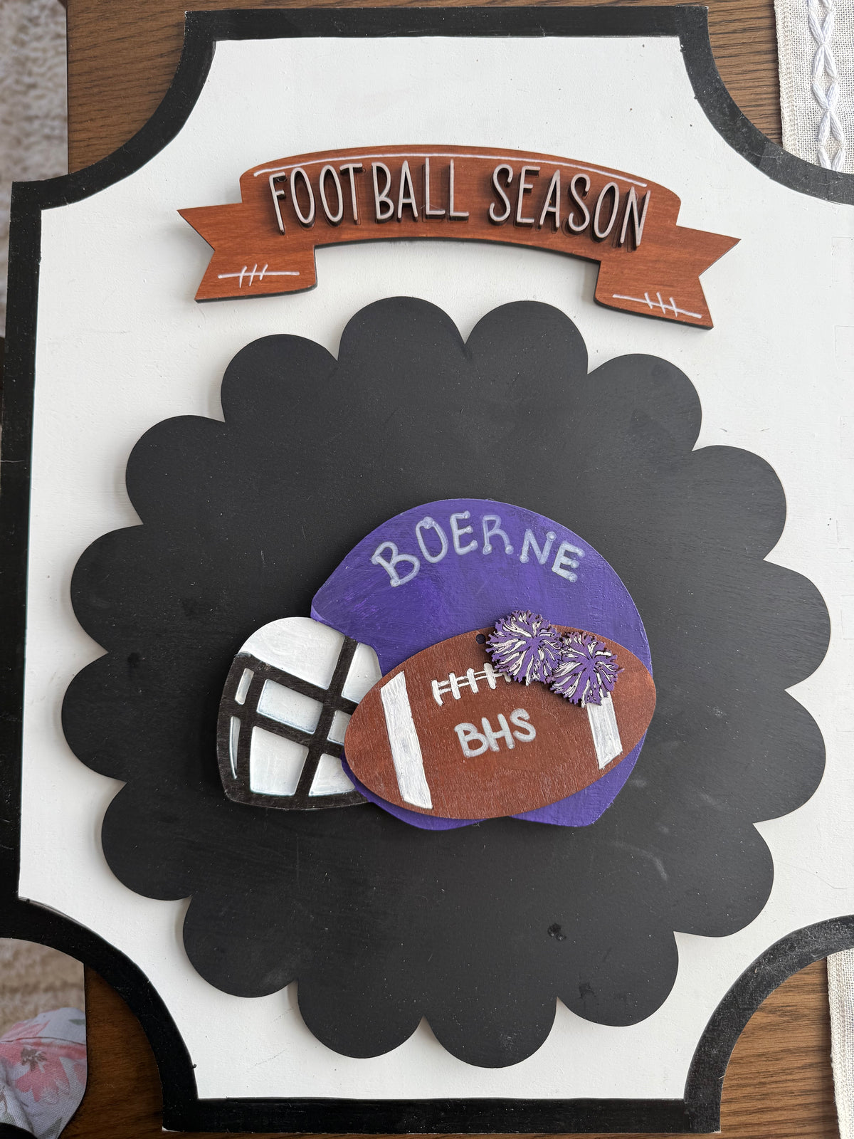 Football season banner