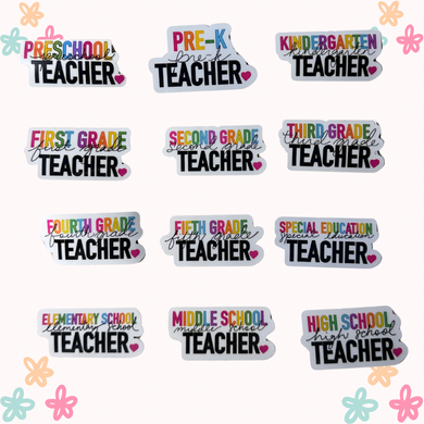Pre-K To Fifth Grade Stickers