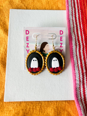 Earrings- Framed Ghosts