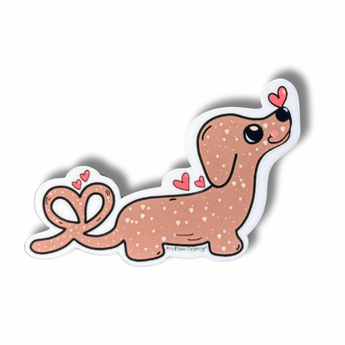 Stickers - Dachshund Pretzel