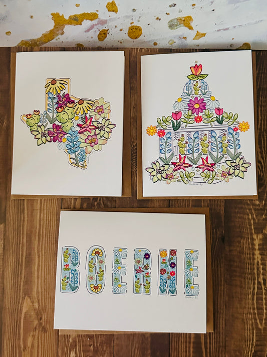 Notecards - Boerne Pack of 3