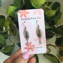 Real Fern Earring