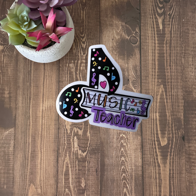 Stickers- Music Teacher