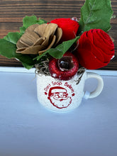 Sola wood flowers in small Cup