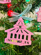 Pink Glitter Boerne Gazebo Ornament