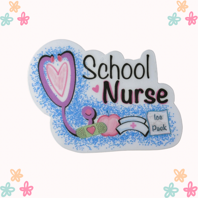 School Nurse Sticker