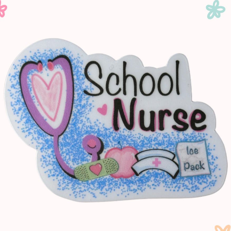 School Nurse Sticker