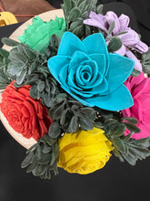 Sola wood flowers in small Cup