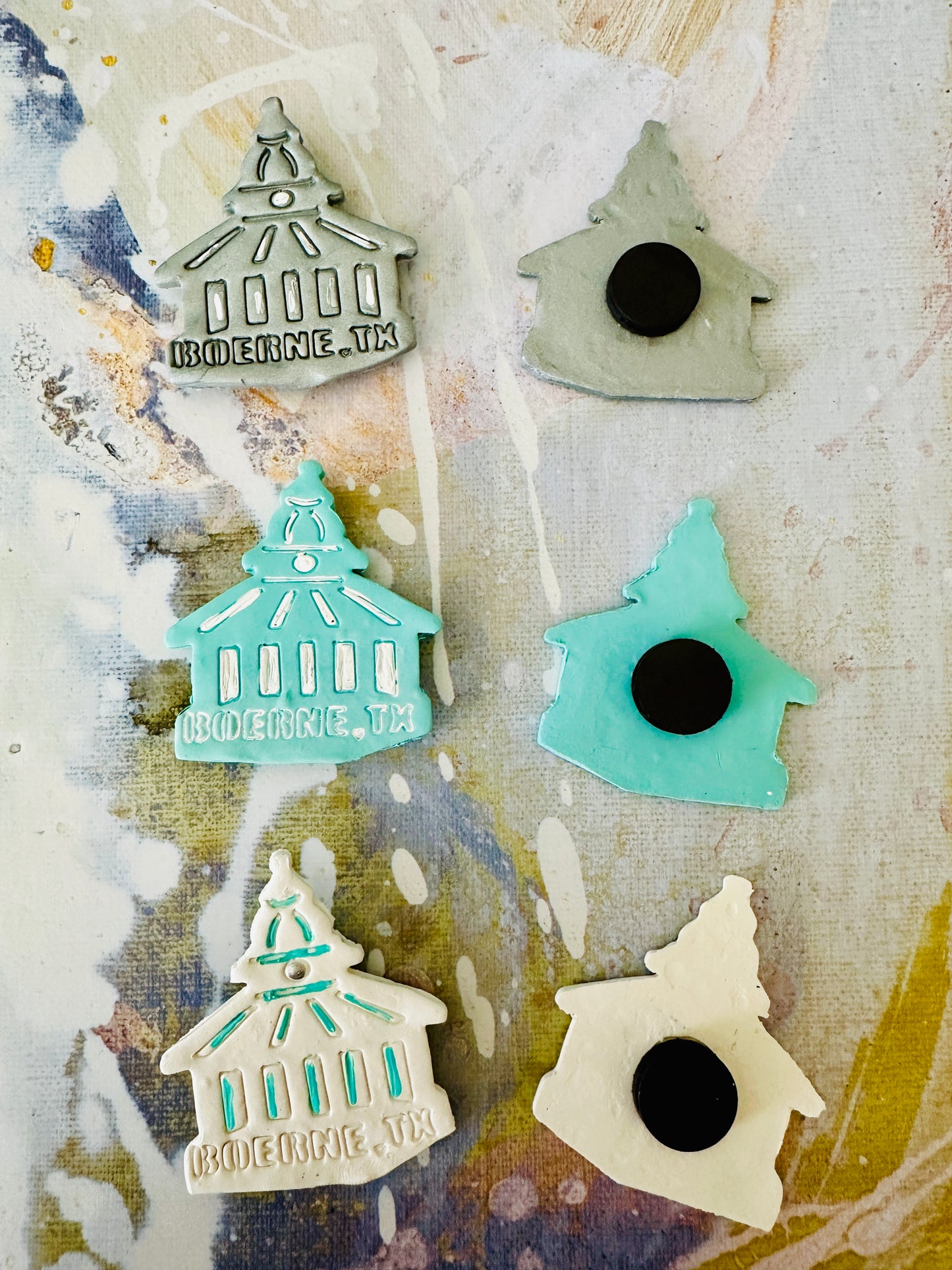 Boerne Gazebo Handmade Magnets