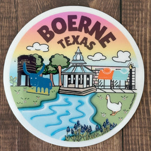 Welcome to Boerne Sticker