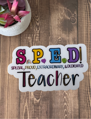 Stickers- SPED Teacher