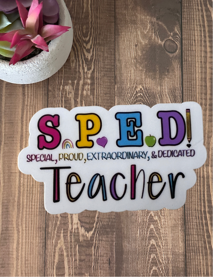Stickers- SPED Teacher