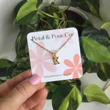 Initial Charm Necklace (Gold)