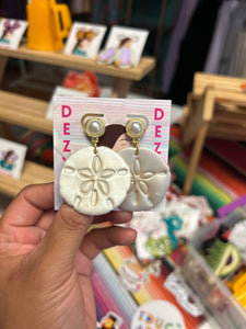 Earrings- Sand Dollar