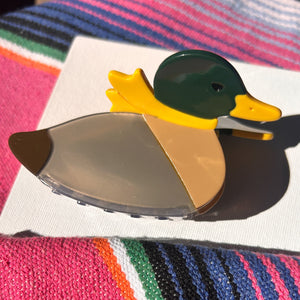 Hair Clips- duck