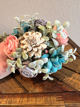 Sola wood flowers in small Cup pink with Flamingo