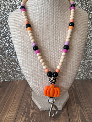 Lanyard - Fall Pumpkin