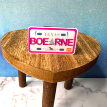 Boerne TX License Plate